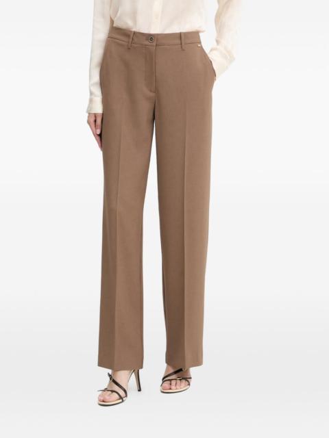 GUESS USA pressed-crease trousers