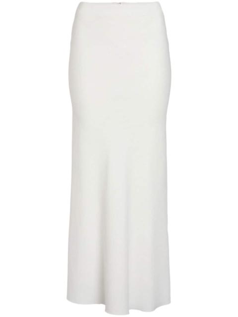 GIAMBATTISTA VALLI high-waist crepe maxi skirt