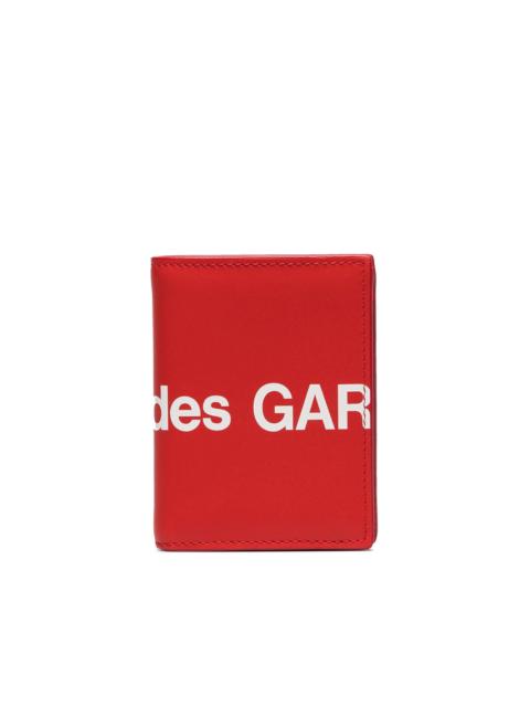 Comme Des Garçons large logo print wallet