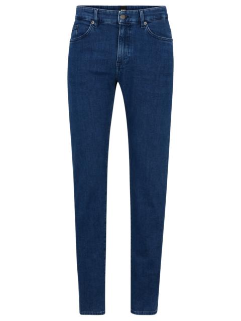 BOSS SLIM-FIT JEANS IN BLUE ITALIAN DENIM