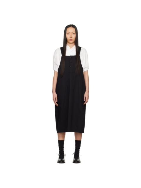 Y's Black Overall Maxi Dress