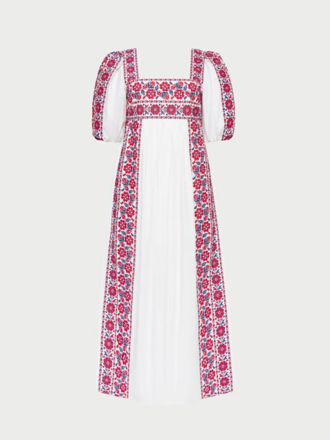 LOEFFLER RANDALL Lotus Embroidered Dress