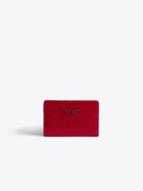 Zadig & Voltaire ZV Pass Embossed Card Holder