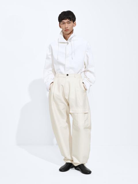 Bottega Veneta Cotton And Silk Pants