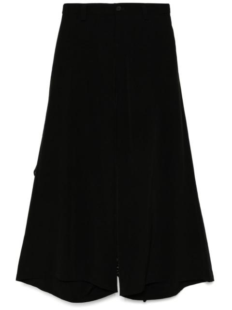 Yohji Yamamoto De Chine backside draped trousers