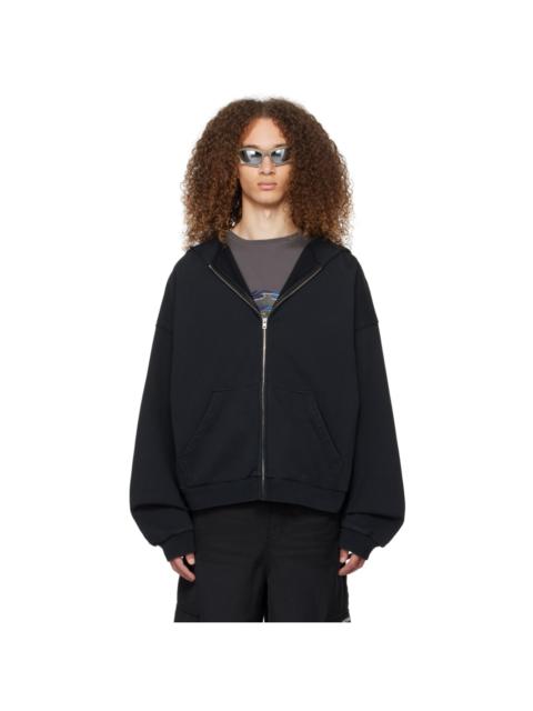 Black Spike Hoodie