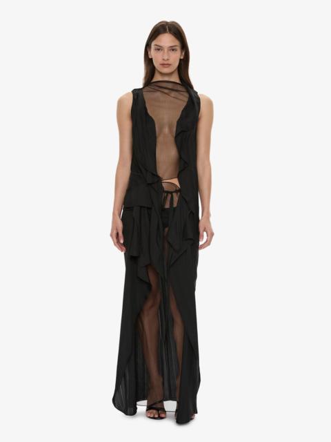CHRISTOPHER ESBER Kacere Towel Drape Column Skirt