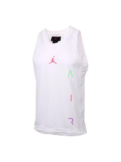 Jordan Air Jordan Air Dri-FIT Basketball Sports Vest White CT4766-100