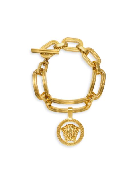 VERSACE Women's Goldtone Medusa Chain Bracelet - Gold