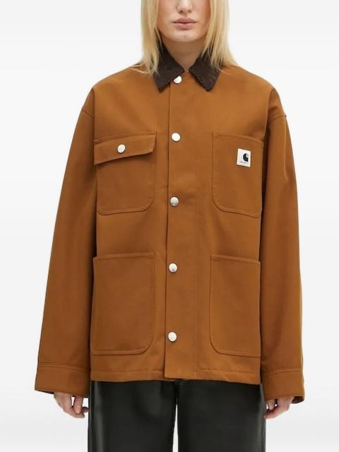 Carhartt corduroy-collar pocket jacket