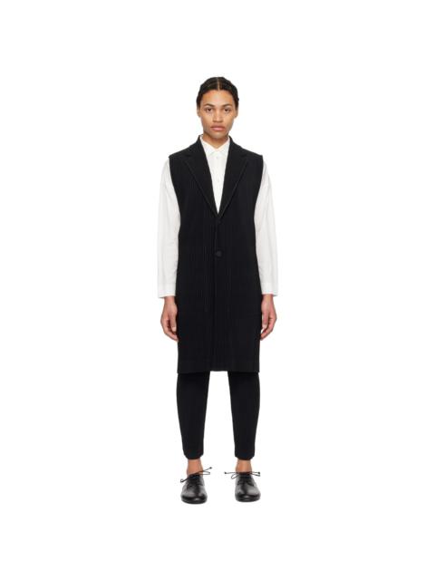 ISSEY MIYAKE Black Tailored Pleats 1 Vest
