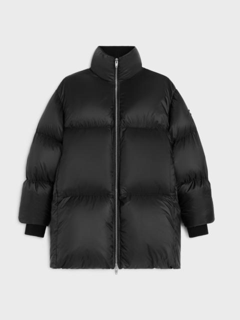 CELINE long puffer jacket IN light nylon