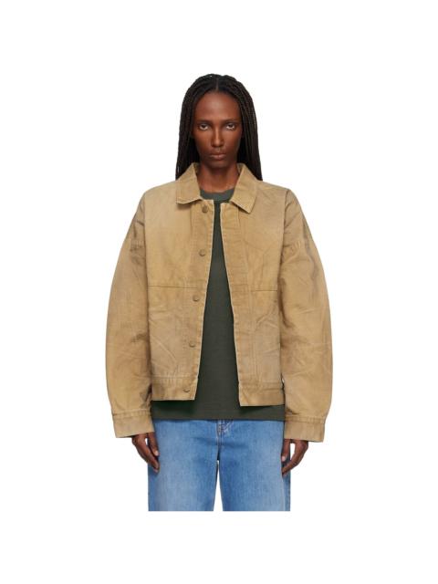 Fear of God Tan Canvas Utility Jacket