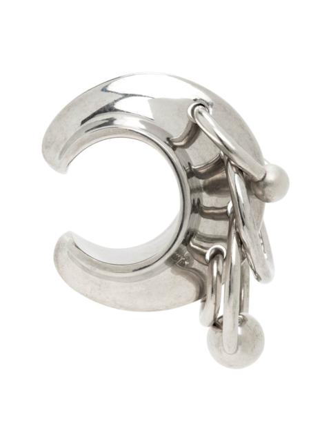 Jean Paul Gaultier Silver 'The Multi-Piercing' Ear Cuff