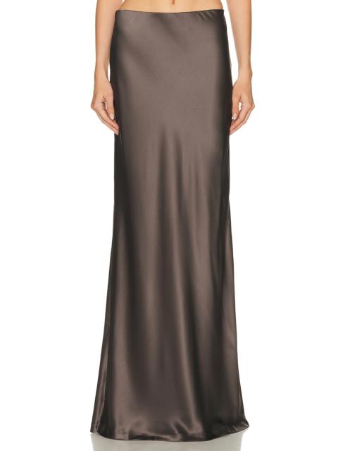 Enza Costa Silk Full Length Skirt