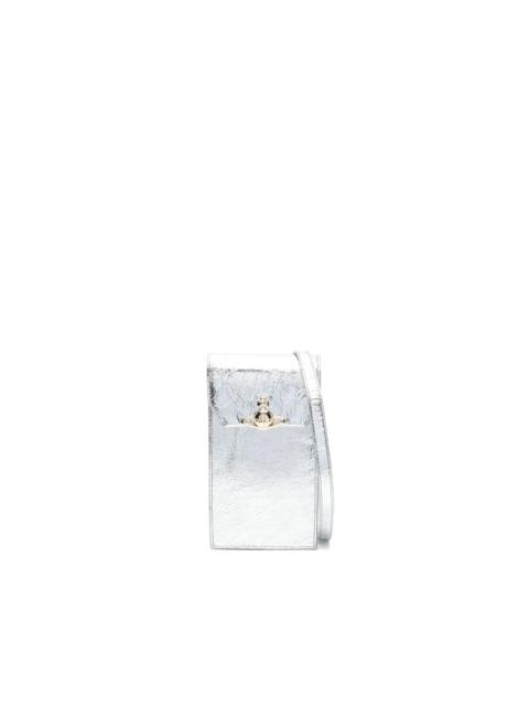 Vivienne Westwood leather phone case