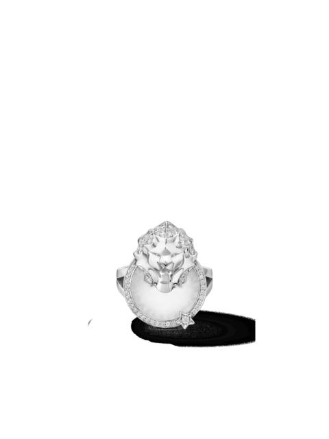 CHANEL Lion Médaille ring