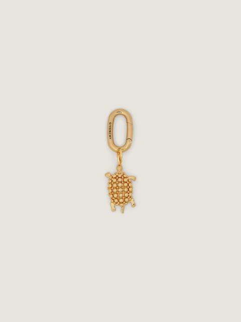 Givenchy LUCKY CHARMS TURTLE CHARM BAG IN METAL