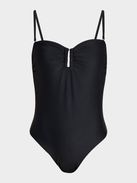 KOBI HALPERIN Becca Bandeau One-Piece Swimsuit