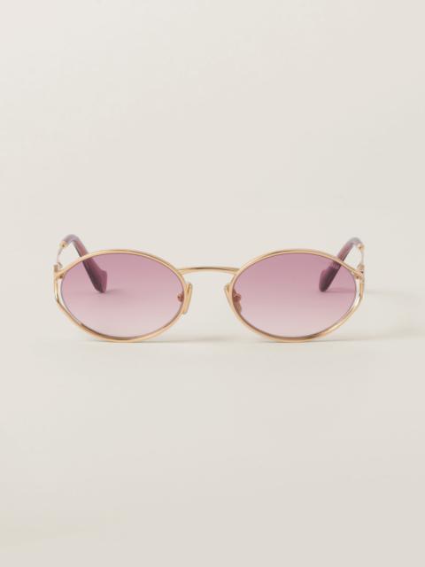 Miu Miu Miu Miu Logo sunglasses