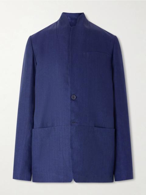SEASE Ellen Linen and Cotton-Blend Blazer