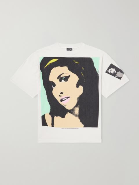 SAINT M×××××× Amy Printed Cotton-Jersey T-Shirt