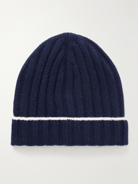 Brunello Cucinelli Ribbed Cashmere Beanie