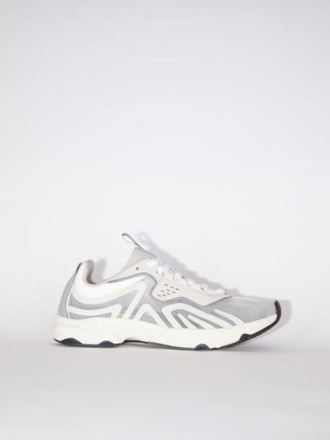 Acne Studios Lace-up sneakers - White/ivory/ivory