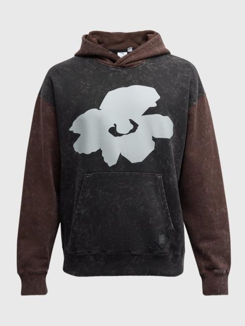 x P.A.M. Men's Colorblock Flower Hoodie