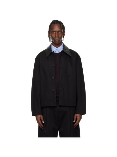 Studio Nicholson Black Aaron Levine Edition Dover Jacket