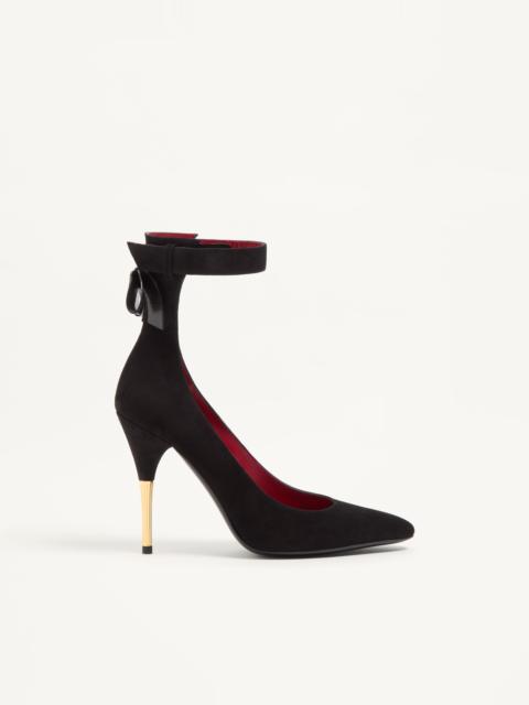 Valentino FATALE SUEDE PUMPS 105MM