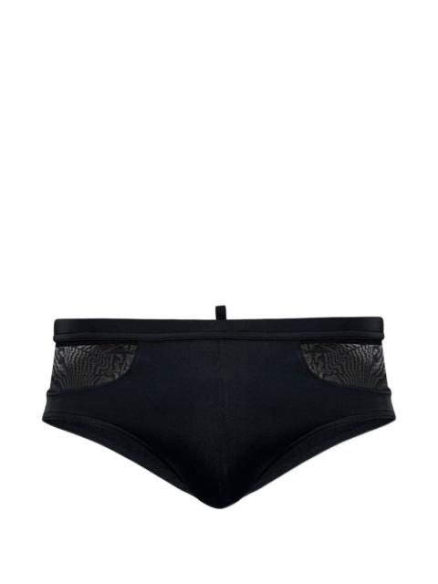 DSQUARED2 mesh panel swim briefs