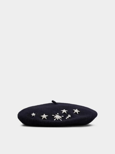 Roger Vivier Constellation Beret in Felt