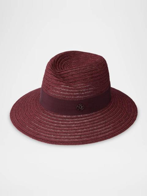 MAISON MICHEL Virginie Straw Fedora