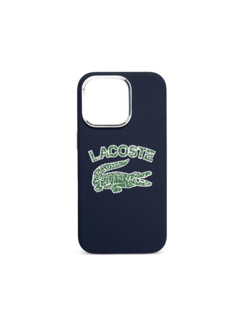 LACOSTE logo iPhone 16 Pro phone case