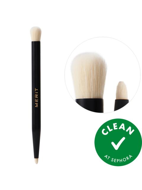 MERIT Brush No. 2 Double Sided Eyeshadow Brush