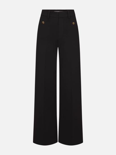 FRAME The Pixie Slim Palazzo Trouser Modernist Pocket