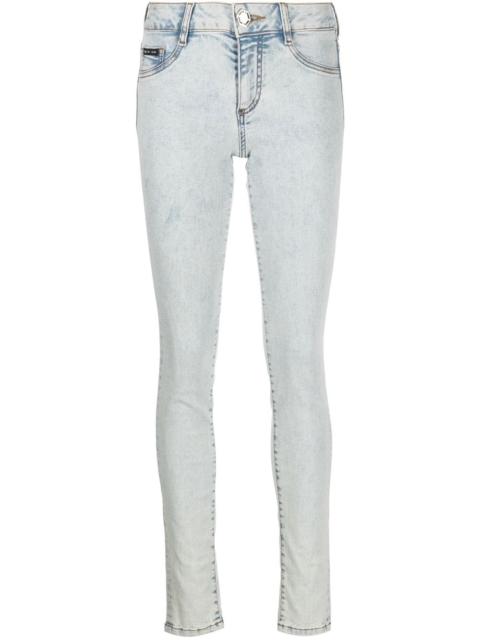 PHILIPP PLEIN high-rise skinny-cut jeans