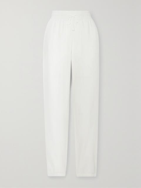 Loro Piana Paraggi Cotton Tapered Track Pants