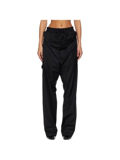 Vivienne Westwood Black Plumber Trousers