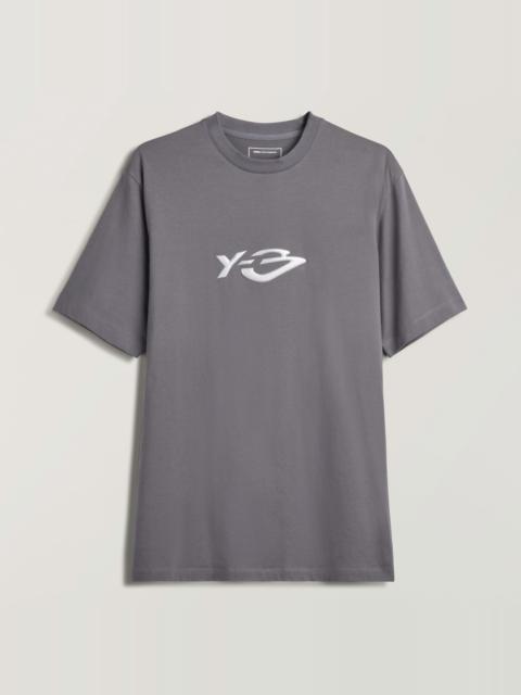 Y-3 Y-3 LIQUID LOGO SHORT SLEEVE TEE
