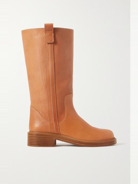 Chloé Edith leather knee boots