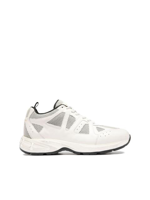 OFFICINE CREATIVE mesh-panel leather sneakers