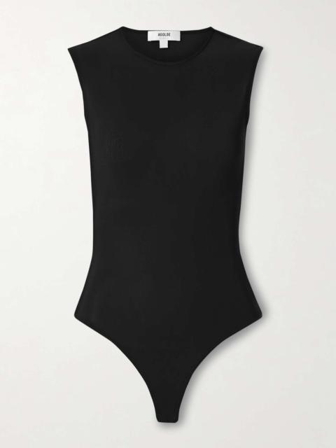 インナー・ルームウェアその他 AGOLDE Black stretch lyocell blend Bridget bodysuit AGOLDE Black Stretch Lyocell Blend Bridget Bodysuit