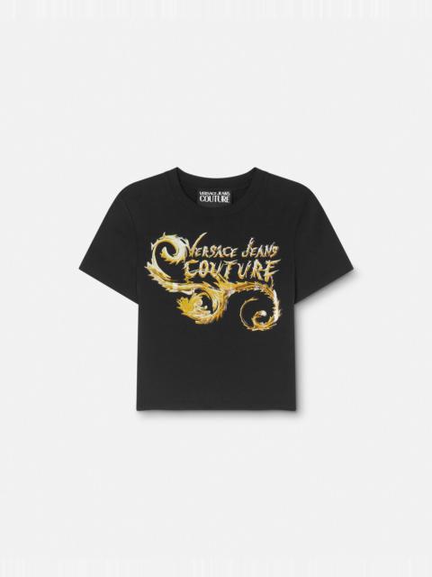 VERSACE JEANS COUTURE Chain Couture Print T-Shirt | oluxury
