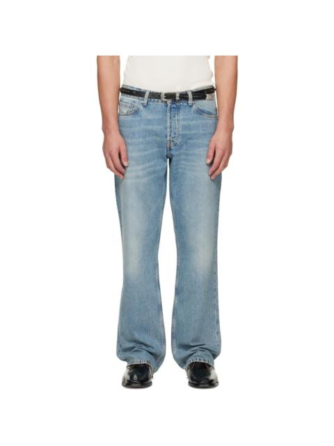 Our Legacy Blue Slate Cut Jeans