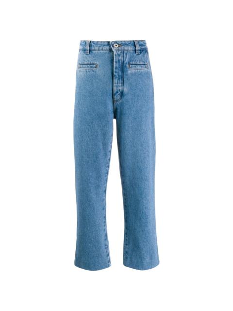 Loewe cropped jeans