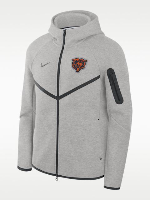 Nike Chicago Bears Tech Fleece Windrunner Men's Nike NFL Full-Zip Hooded Jacket