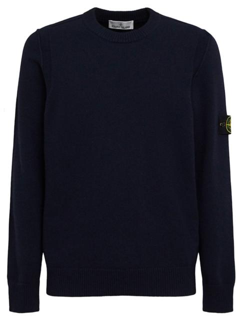 Stone Island LOOSE FIT RIBBED COTTON CREWNECK SWEATER