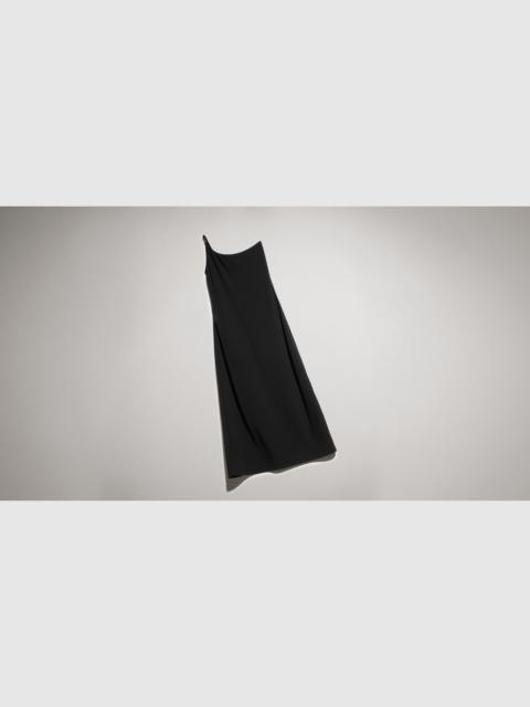 GUCCI Viscose crêpe jersey one shoulder dress